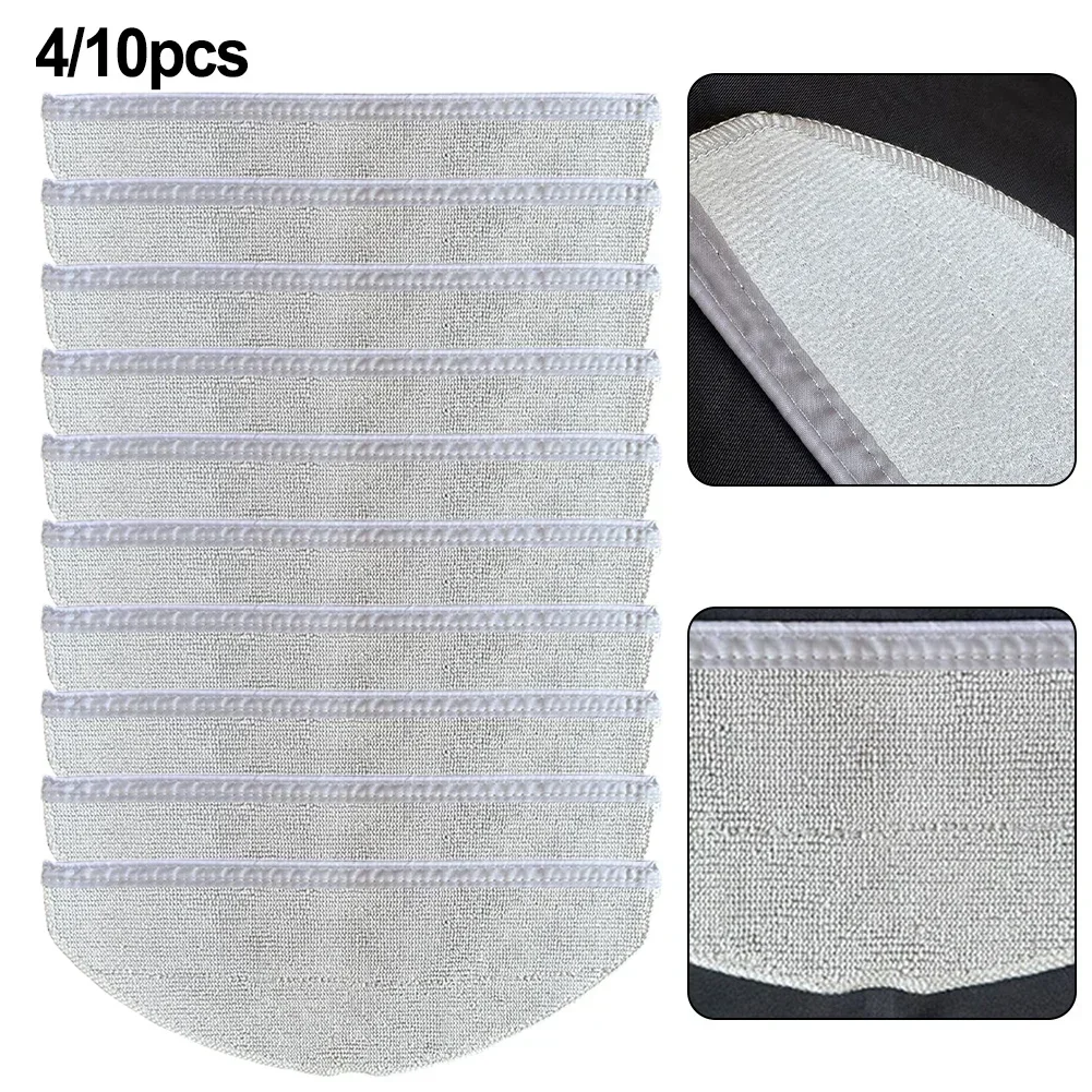 

Replacement Mop Cloths Mop Cloths Spare For Hybrid For L60 Light Gray Robot Vacuum Cleaner 4/10 Pack Brand New