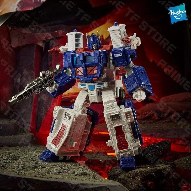 Originale Hasbro Transformers War for Cybertron Kingdom F0700 Ultra Magnus WFC-K20 Leader Class Anime Figure Model