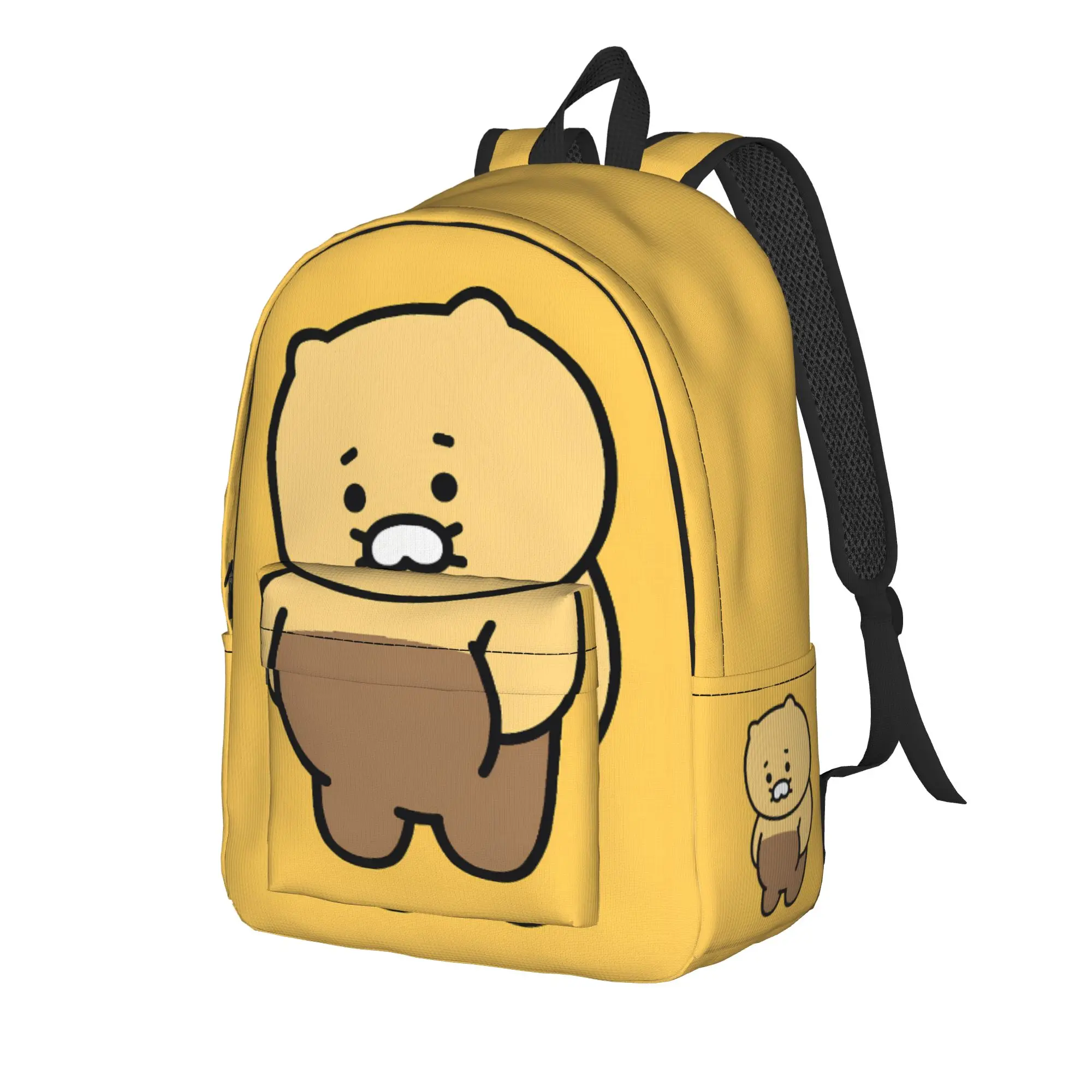 K-Kakaos F-Friends Backpack Choonsik Boy Girl Polyester Workout Backpacks Pattern Cool High School Bags Rucksack