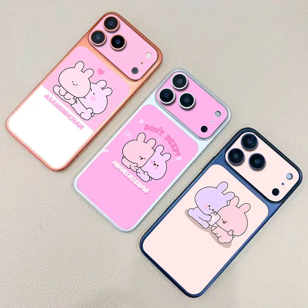 

Cartoon Cute Asamimichaan For IPhone 17 Pro 17 Pro Max Rear Skin Wrap Decal Protective Sticker
