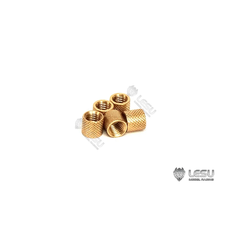 LESU An-0009-A1/-B1/-C1 installer et verrouiller tuyau d'huile en nylon fil de précision en cuivre capuchon en cuivre tête de tour ou accessoires de bricolage