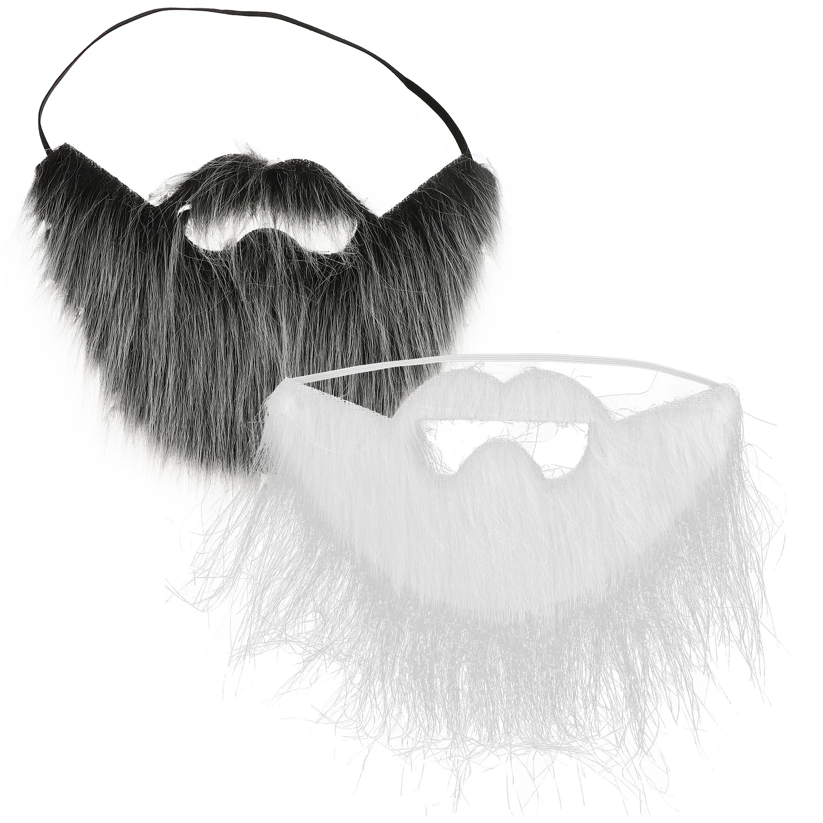 قطعتان من شارب واقعي للحفلات التنكرية، تفاصيل رائعة، قابلة لإعادة الاستخدام، تستخدم لفترة طويلة، لحية مزيفة واقعية، شارب مزيف