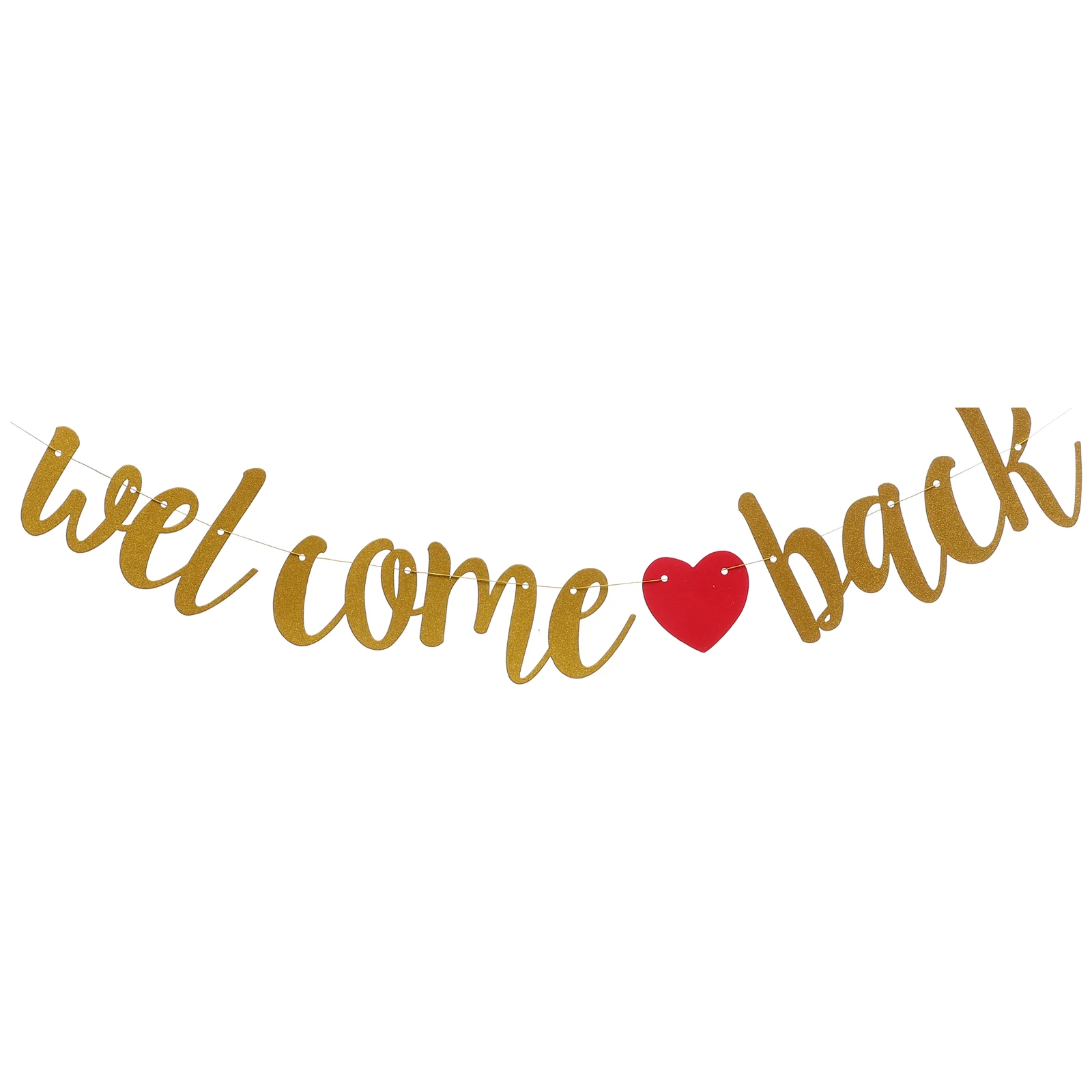 

Welcome Back Banner Decorative Paper Bunting for School Party Home Classroom Office Honeycomb Photo Prop Bright Color