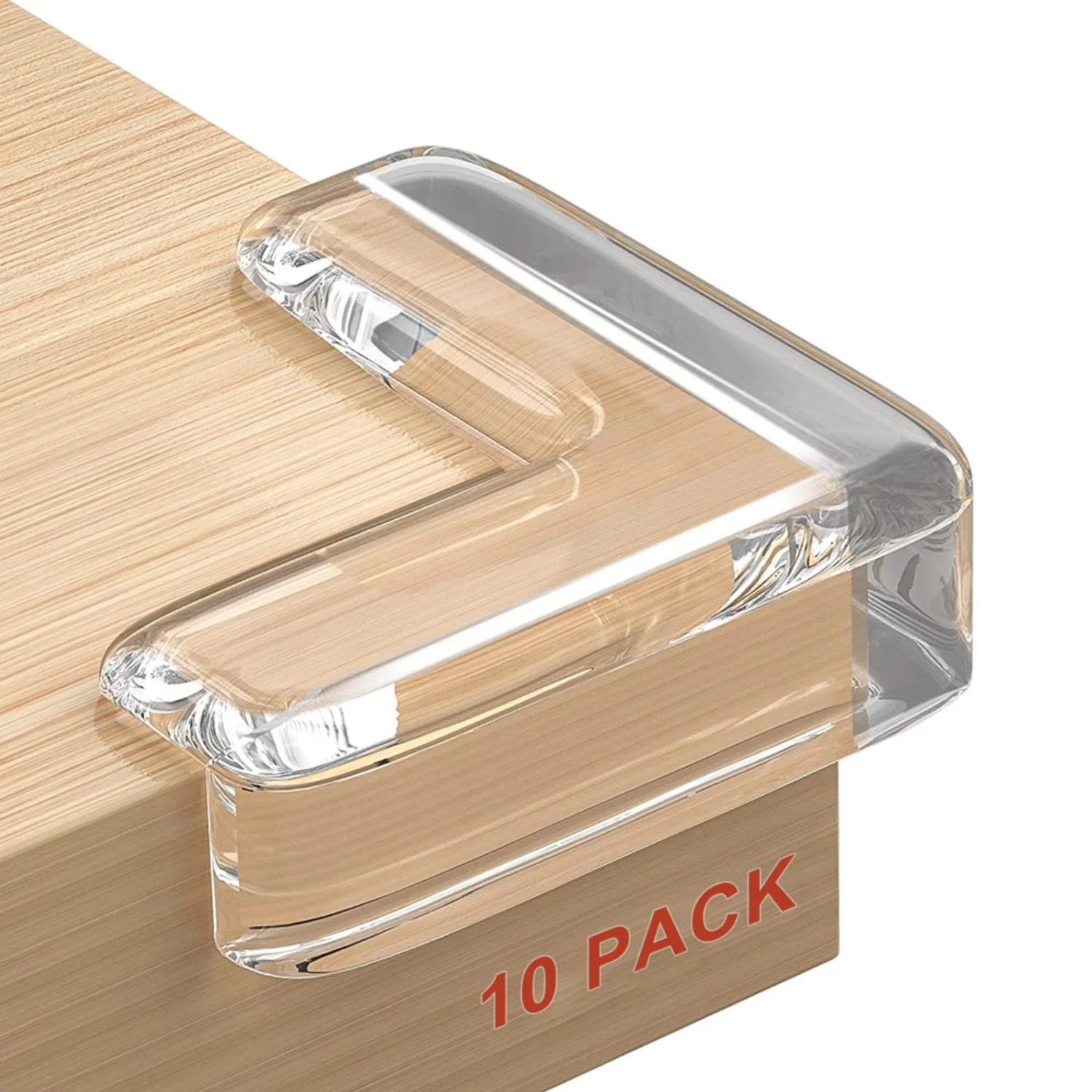 

10 упаковок защитных уголок для детского бампера — мягкие прозрачные защитные бамперы без BPA для предотвращения травм головы ребенка — L-образная форма