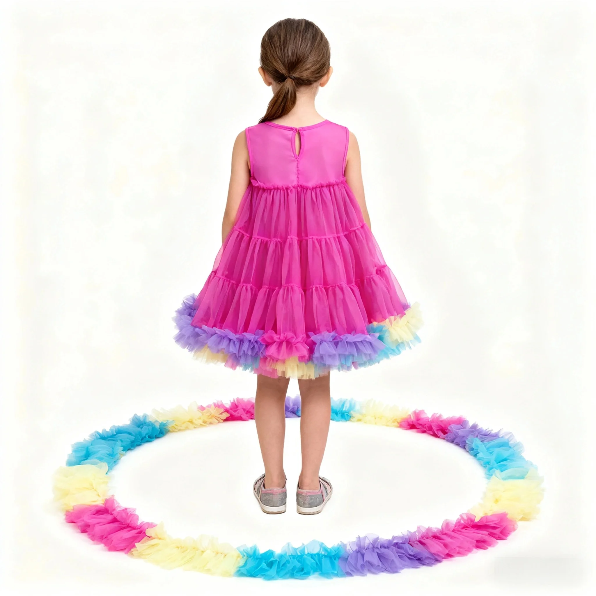 

"Princess Twirl" Tutu Dress - The Fluffy Ballerina Dress Every Toddler Girl Loves! (2-6 Years)