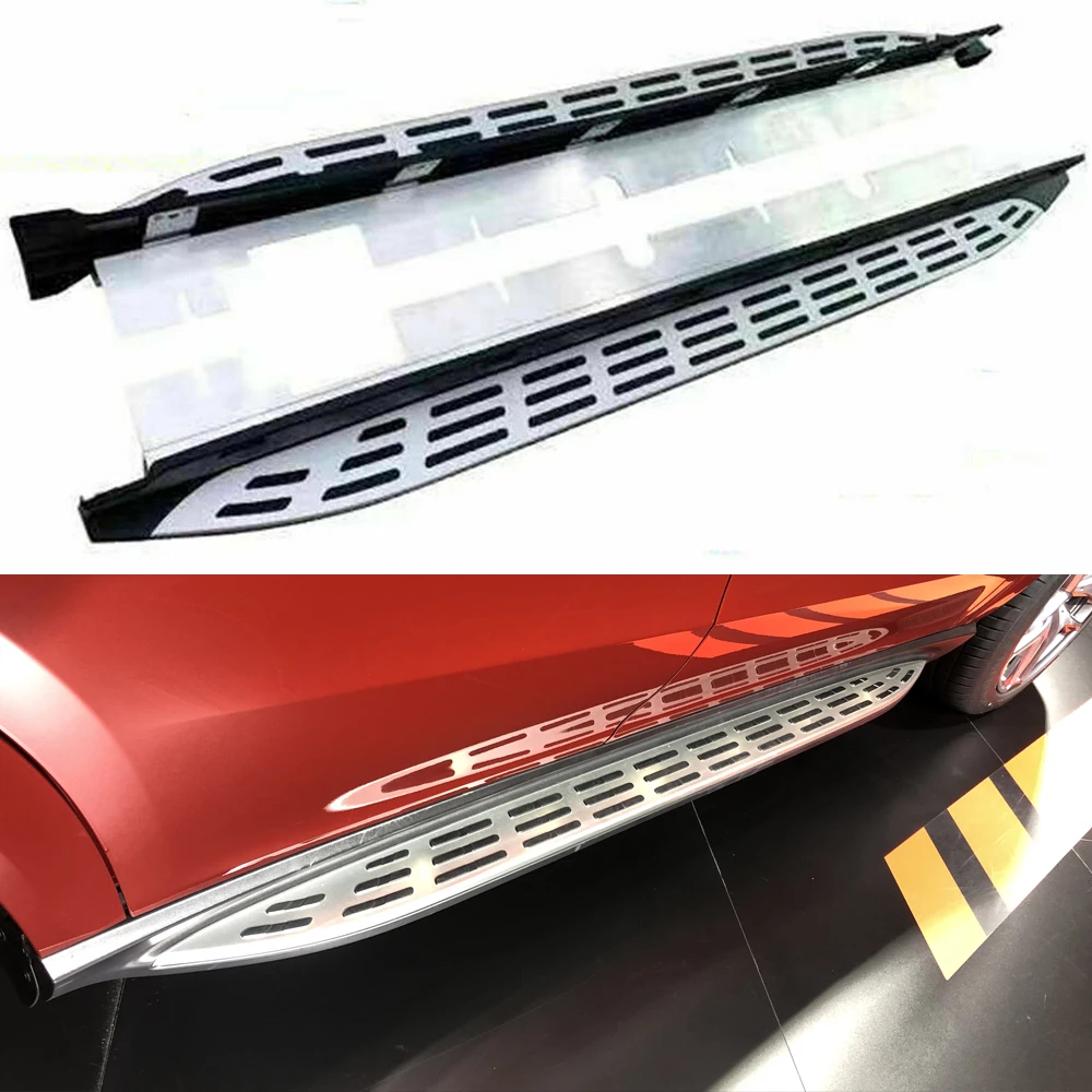 

2Pcs Running Boards Side Steps Pedal Nerf Protector Bar fits for Benz GLB X247 2019+