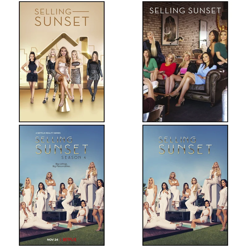 Продажа, закат, сезон 4, печать фильмов, художественный холст, плакат для гостиной, Декор, домашняя Настенная картина