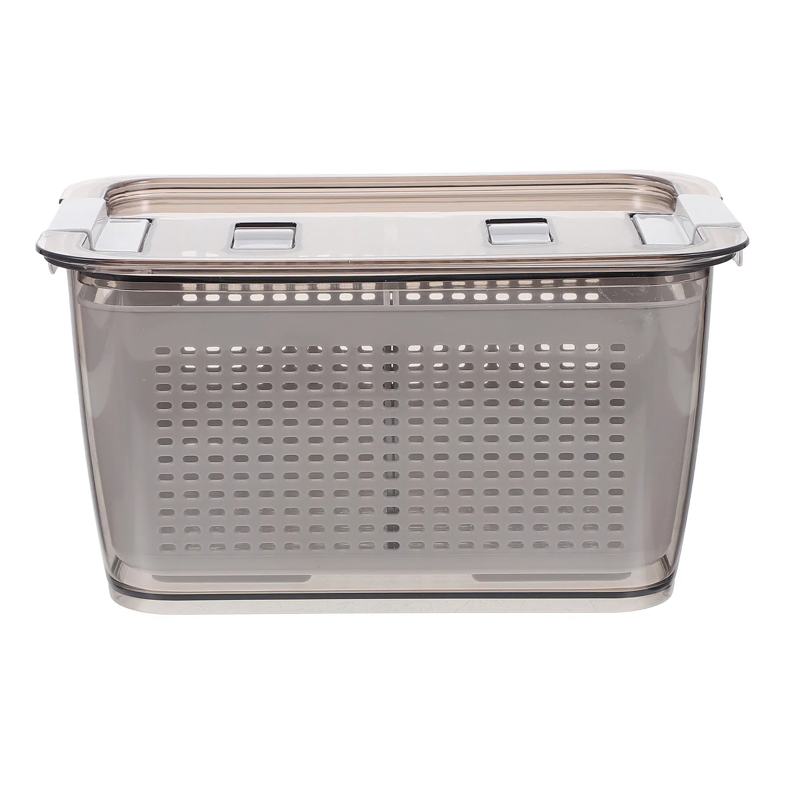 

Многофункциональный контейнер для хранения овощей с дренажем, 1 шт., для сохранения свежести продуктов, для холодильника, для кухни