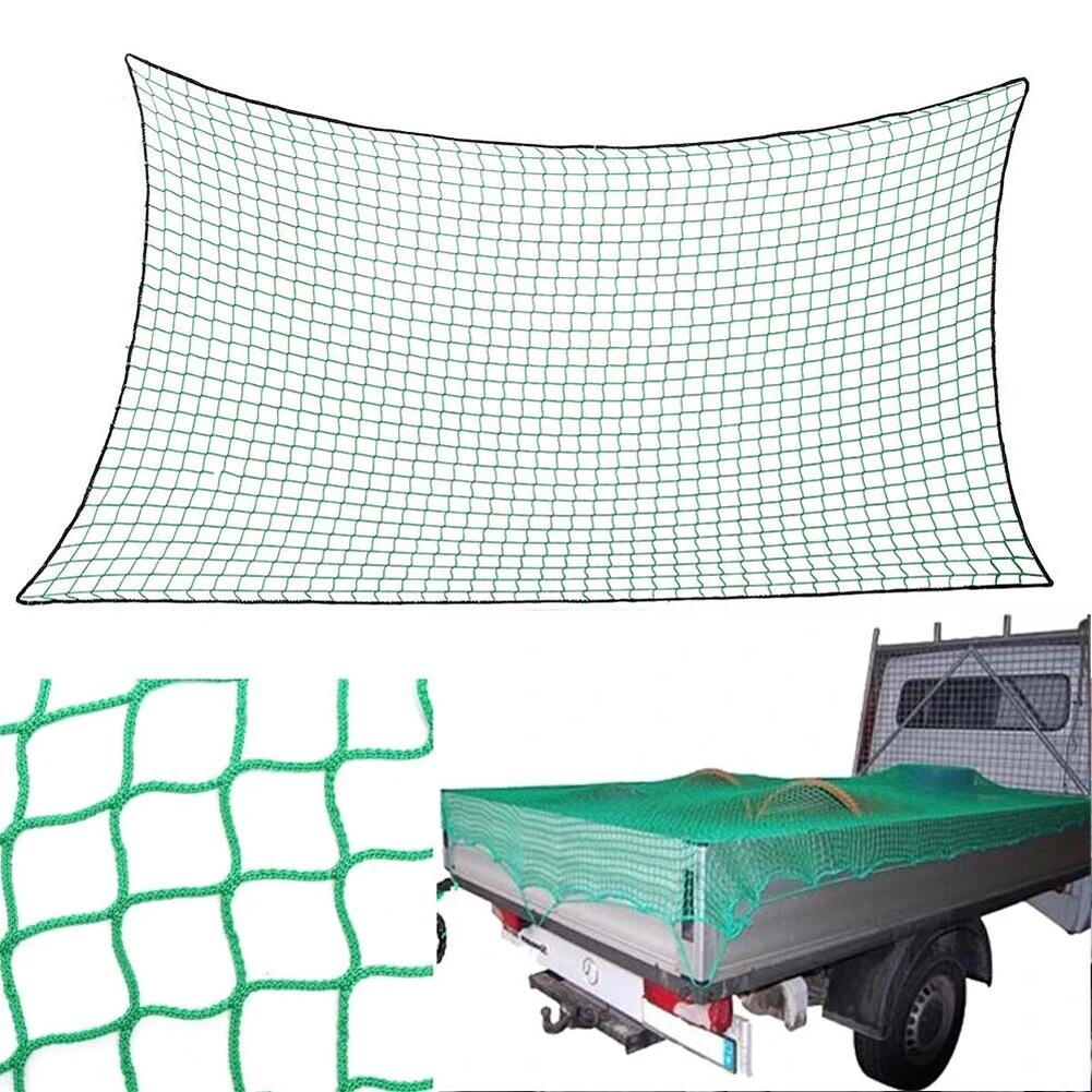 

Dumpster Extend Mesh Cover Strong Heavy Duty Roof Luggage Net Anti-Falling Roof Professional Trailer Net Pickup Car Accessories