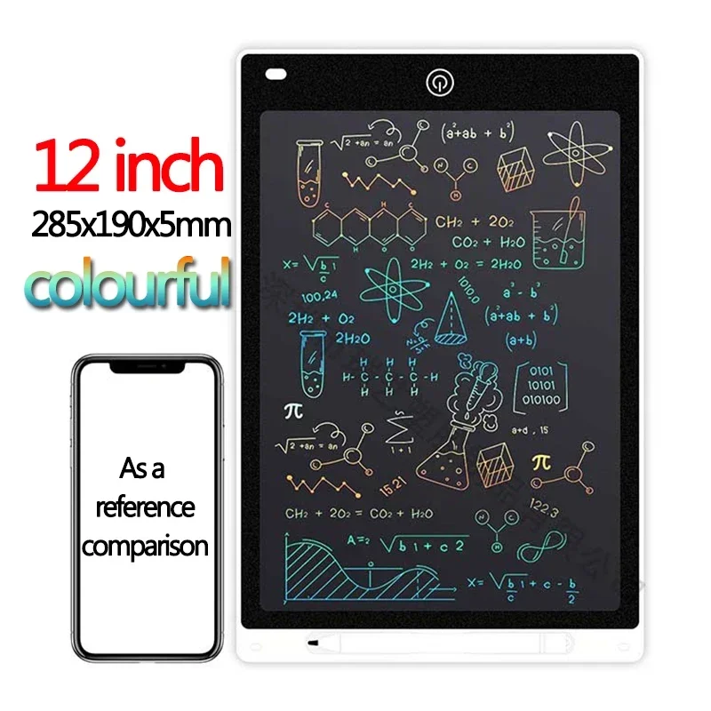 10/12/Zoll LCD-Schreibtafel Zeichenbrett Kinder Graffiti Skizzen block Spielzeug Handschrift Tafel magische Zeichenbrett Kind Spielzeug Geschenk – Detail 6