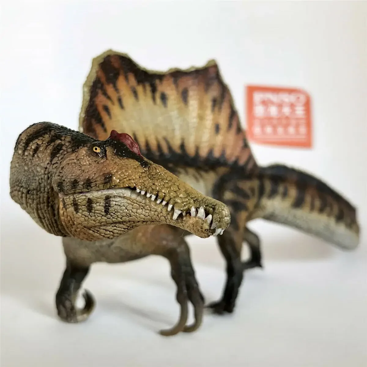 PNSO Spinosaurus Model Essien Spinosauridae Dinosaur Figure Collector Animal Adult Kids Toy Christmas Birthday Gift