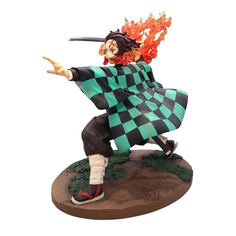 FuRyu Original Demon Slayer Kamado Tanjirou Exceed Creative Figure Anime Action Figures Toys For Boys Girls Kids Gift Model