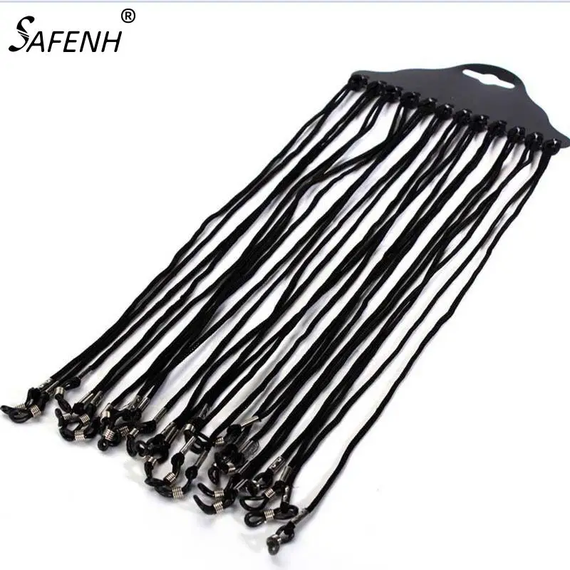 

Wholesale 12pcs Black Adjustable Neck Cord Strap String Landyard Holder For Eyeglass Glasses Sunglasses