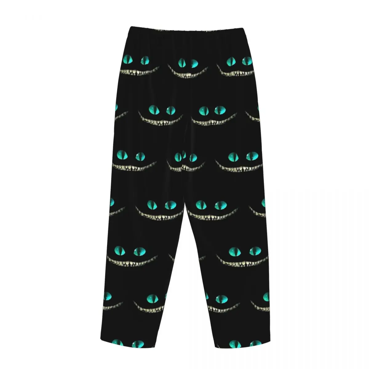 Custom Print Frauen Cheshire Katze Pyjama Hose Anime Manga Nachtwäsche Schlaf Lounge Bottoms mit Taschen