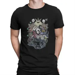 Men's T-Shirts Cool Creative Cotton Tee Shirt Short Sleeve Hollow Knight T Shirt Crew Neck Clothes Original