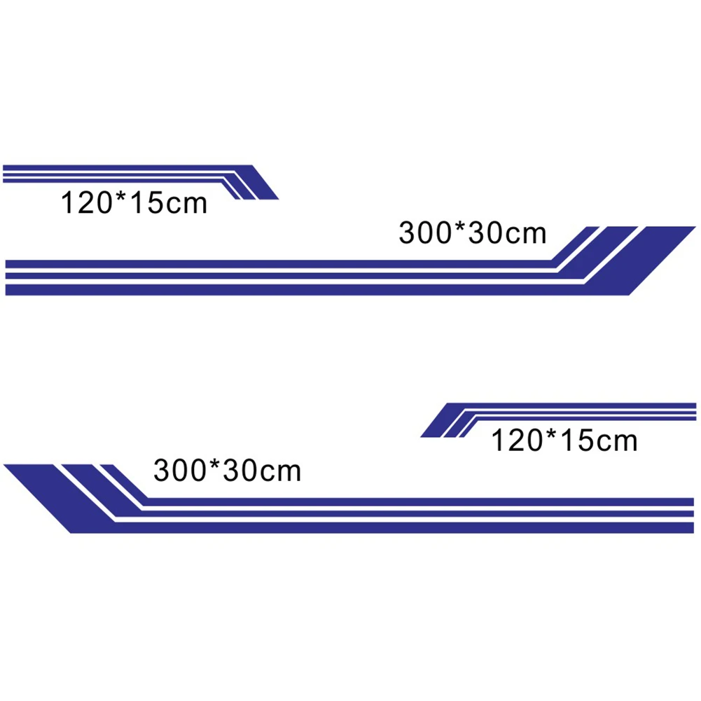 High Quality Useful Good Effect High Precision Brand New Car Stickers Auto Parts 2 Sets Car Accessories Sticker Body