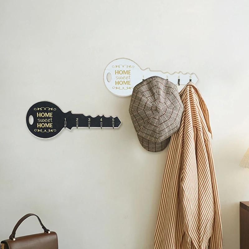 Key Holder Functional Durable Wall Hanger Popular Key Shape High Demand Wall-mounted Key Rack Unique Design Wall Hook Stylish