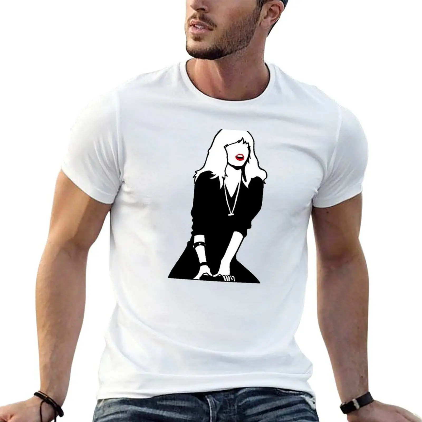 Grease 2 Cool Rider Michelle Pfeiffer T-Shirt plus sizes cute tops t shirt for men