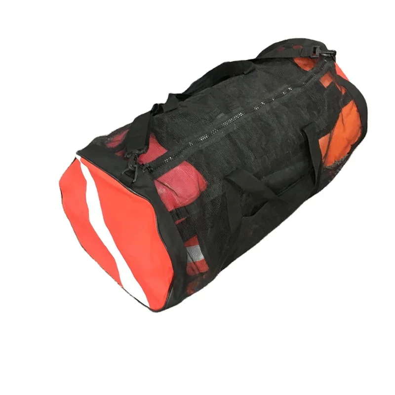 Scuba Diving Duffle Diving Flag Style Gear Bag Diver's Equipment Bag Dive Mesh Bag