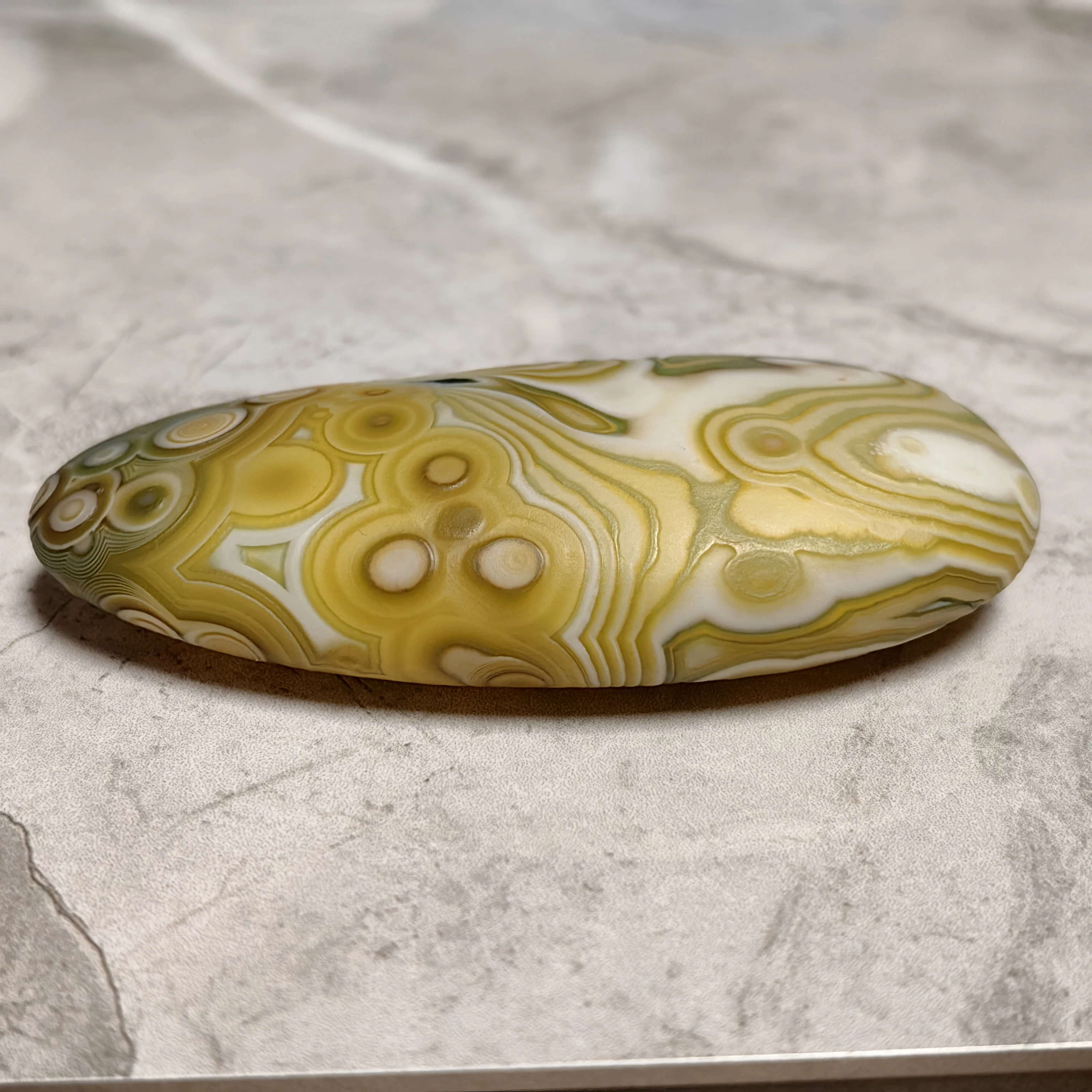 Gobi Sardonyx Unprocessed Agate Divine Eye Texture  for Attract Wealth Good Luck Ward Off Evil Amulet Jewelry DIY Decoration - view 5