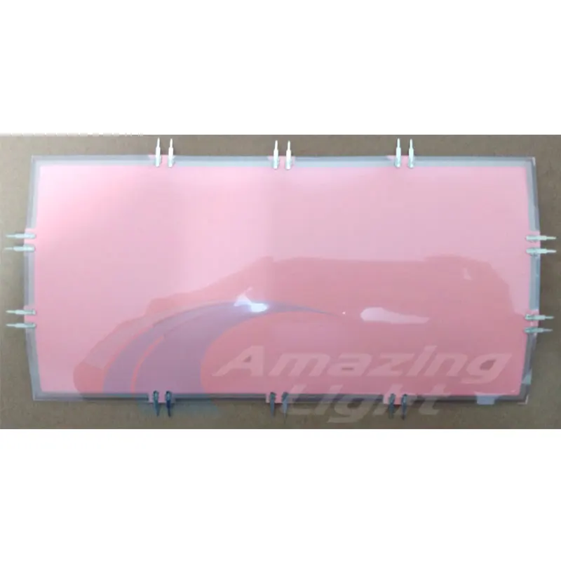 20x10cm Cuttable El Backlight El Foil El Backlight Panel With DC5V Inverter And Connector