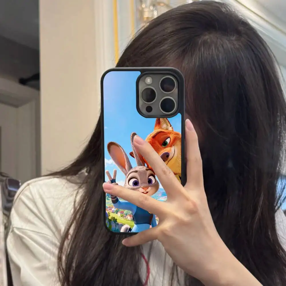 Z-ZootopiaS 2 Movie Phone Case For IPhone 11 12 13 14 15 16 17 Pro Max Plus PC+TPU Shockproof Shell - Image 4