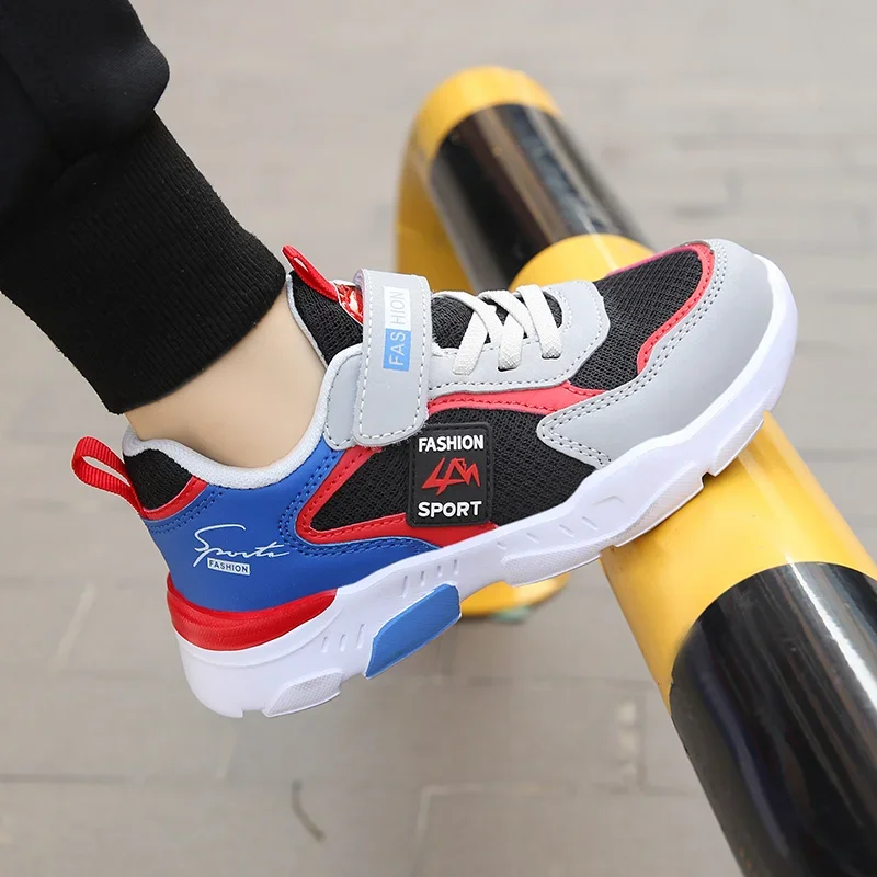 

Children's Sneakers Summer Mesh Breathable Running Shoes For Boys Lightweight Sneaker Non-slip Casual Sports Shoes Kids Trainers