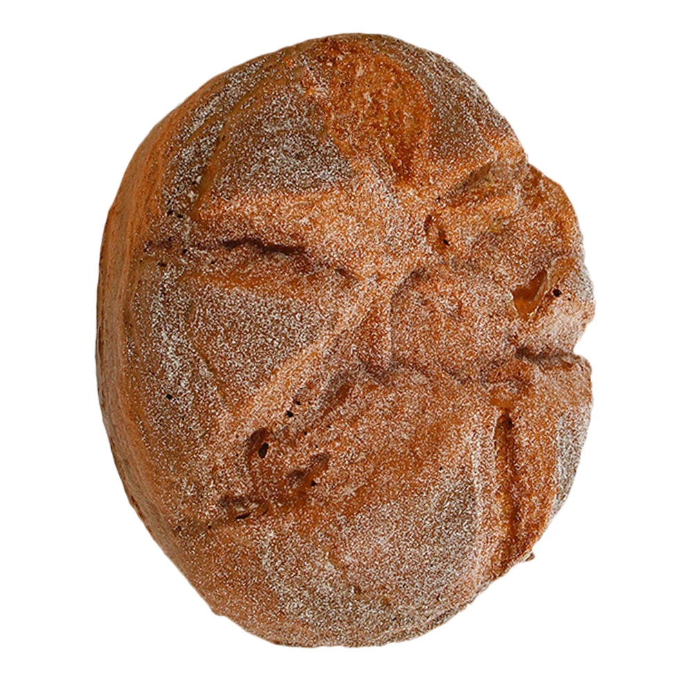 

Realistic PU Bread Model Large Opening Coffee Color Fake Food Prop Simulation Decorative Item for Home Restaurant Photography