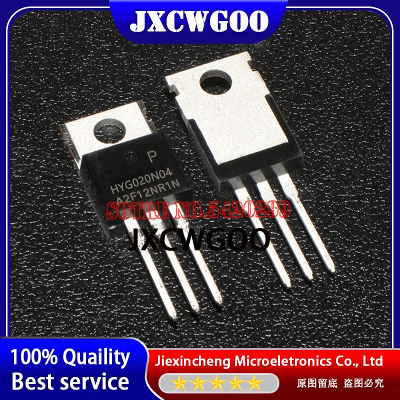 Imagem -02 - Mosfet To220 Novo Original 10 Peças Hyg020n04nr1p G020n04 G020n04p Hyg020n04 To220 40v 220a