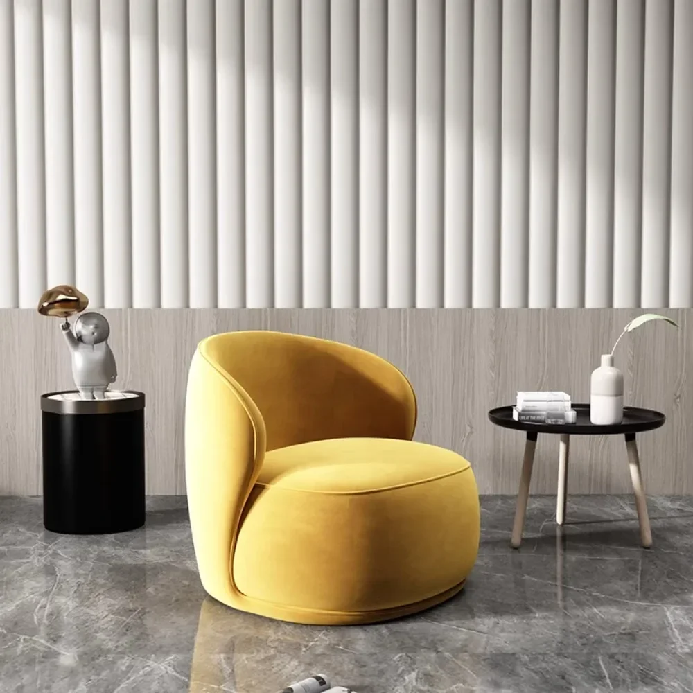 

Yellow Events Living Room Chairs Modern High Back Fashion Bedroom Living Room Chairs Design Reading Meuble Salon Home Decor