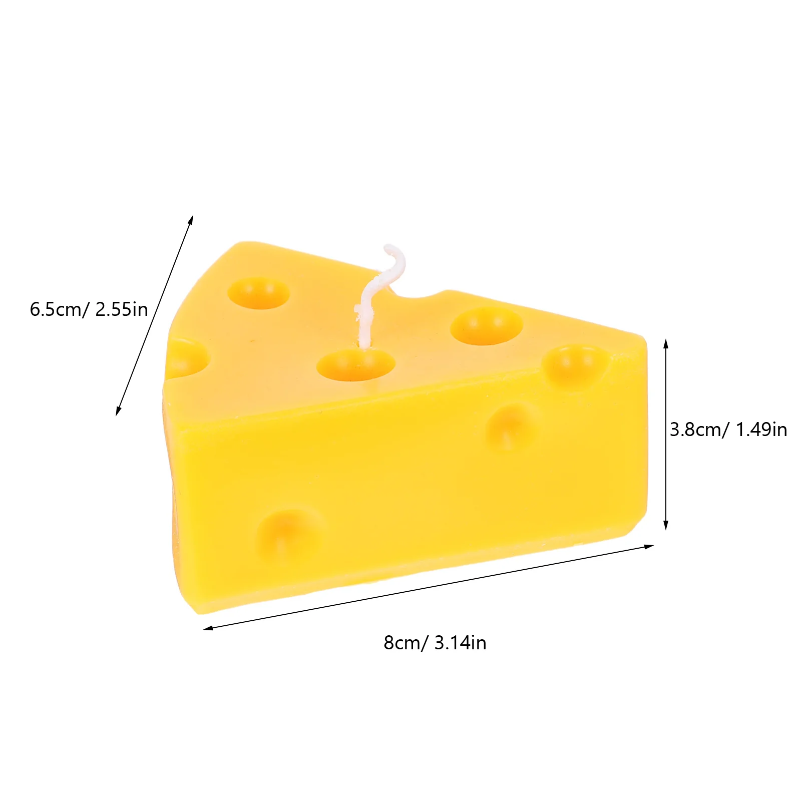 Cheese Shaped Decorative Aromatherapy Party Fragrance Miss Christmas Scented Candles