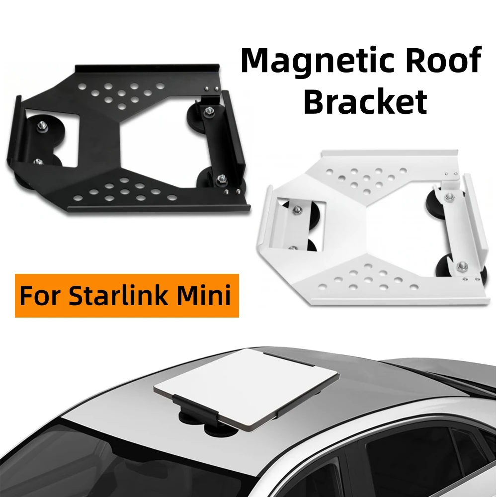 

For Starlink Mini Mount Magnetic Car Roof Mount for Starlink Mini Mounting Kit Accessories for Car/RV/Roof Rack/Vehicle