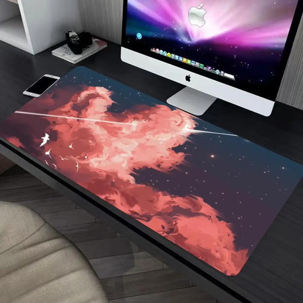 

The Sky Mouse Pad large keyboard mouse desk pad non-slip rubber gaming mouse pad laptop mouse carpet