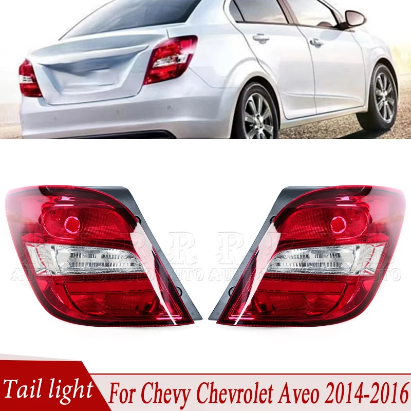 Tail Light Assembly Rear Brake Light Turn Signal Light Stop Lamp Warning Fog Lamp For Chevy Chevrolet Aveo 2014 2015 2016