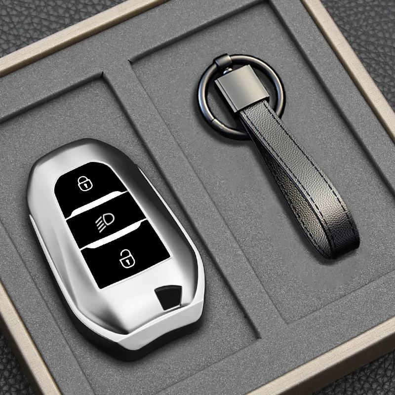 

New TPU Car Key Cover Shell Keychain for Peugeot 208 3008 5008 2008 DS5 DS6 DS3 for Citroen C5 X7 Rubber Remote Case Protector