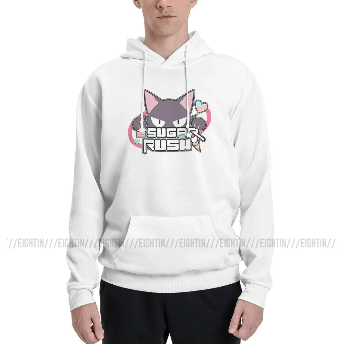 Archives Sugar Rush High Quality Sweatshirt Men WomenAnime Long Sleeve Hoodie Winter Pullovers