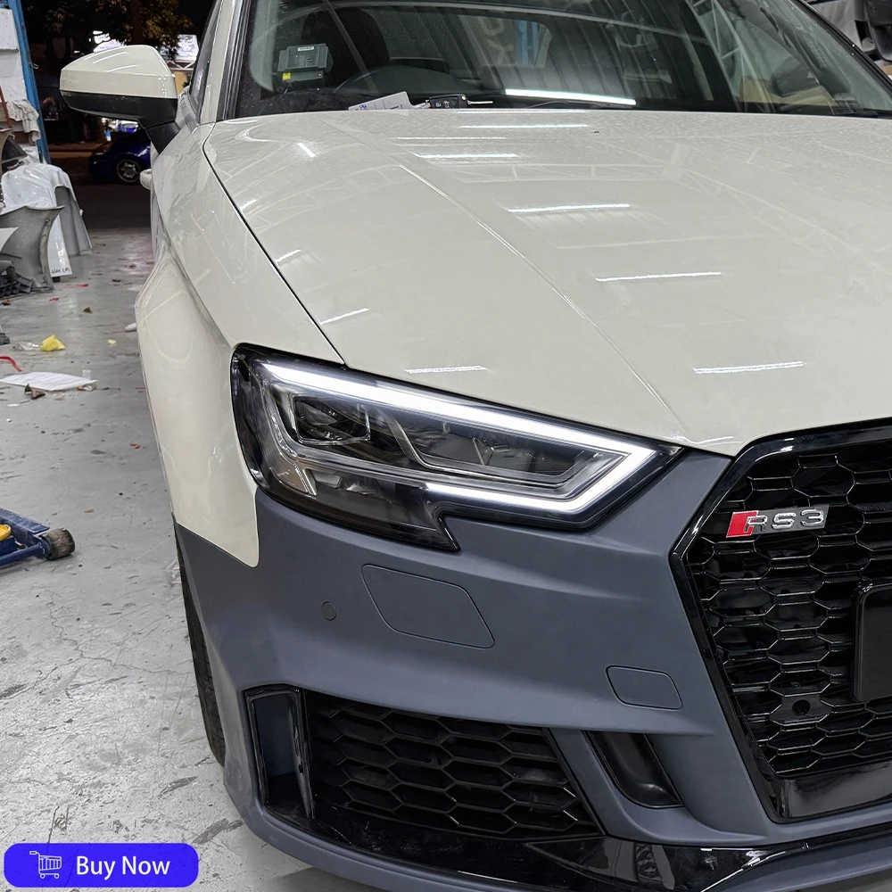 

For Audi A3 S3 RS3 2013-2021 Style Car Front Lamps Assembly Upgrade High Quality Angel LED Four Projector Lens Car Accessories