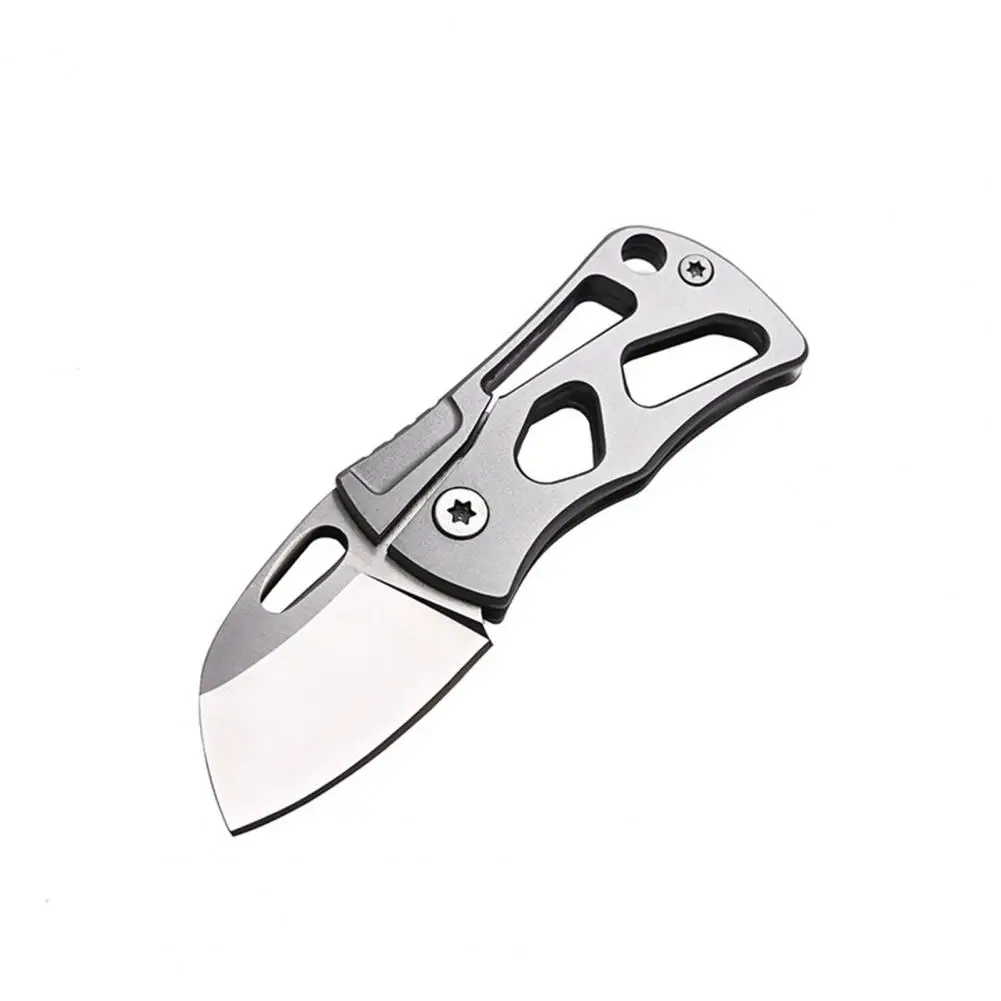 Portable Stainless Steel Shape Knife Camping Outdoor Survival Supplies Tools Foldable Pocket Knife Mini Knife Drop Shipping