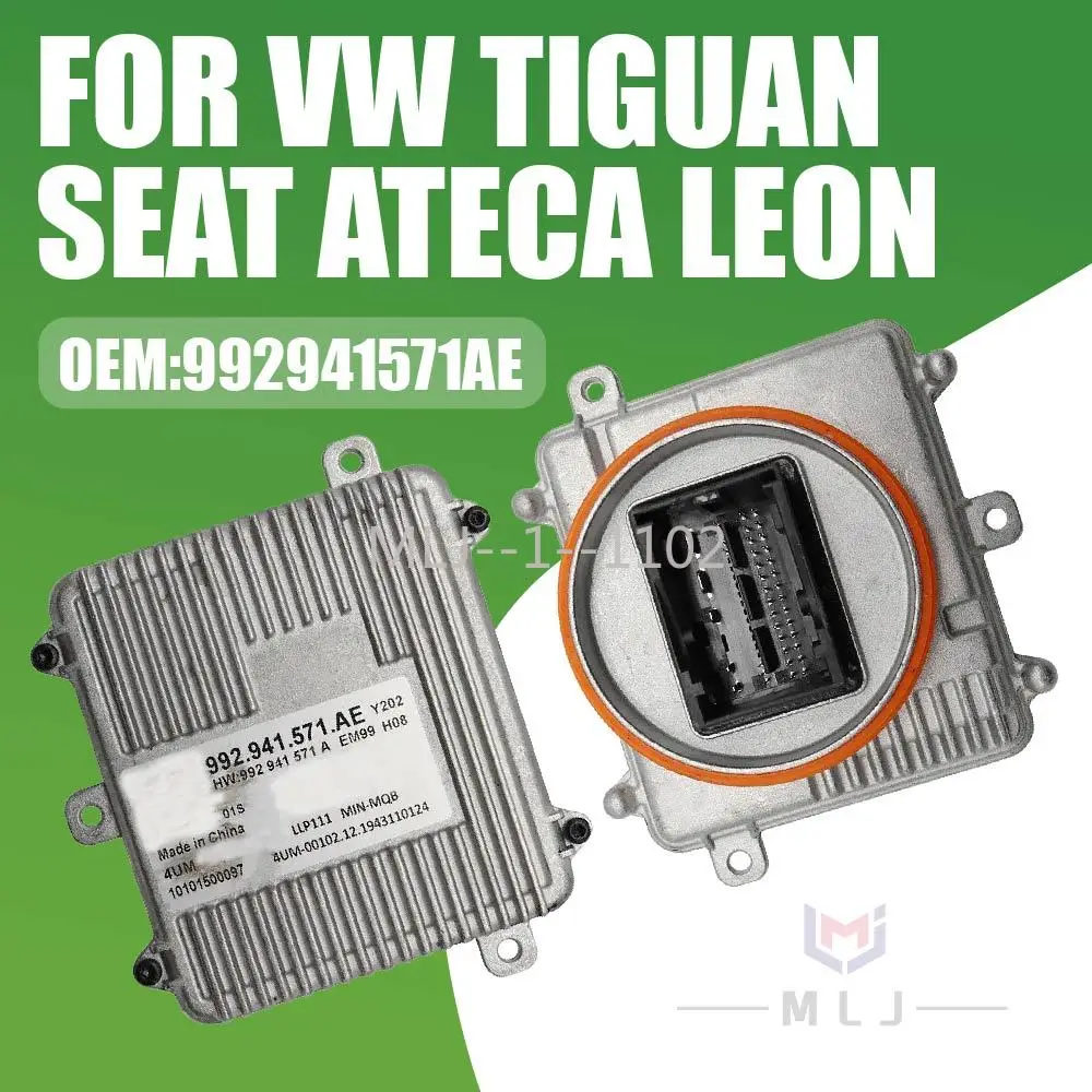 

OEM 992.941.571.AE Ballast Original For VW Tiguan Seat Ateca Leon 992941571AE LED Headlight Control Unit Module Car Accessories