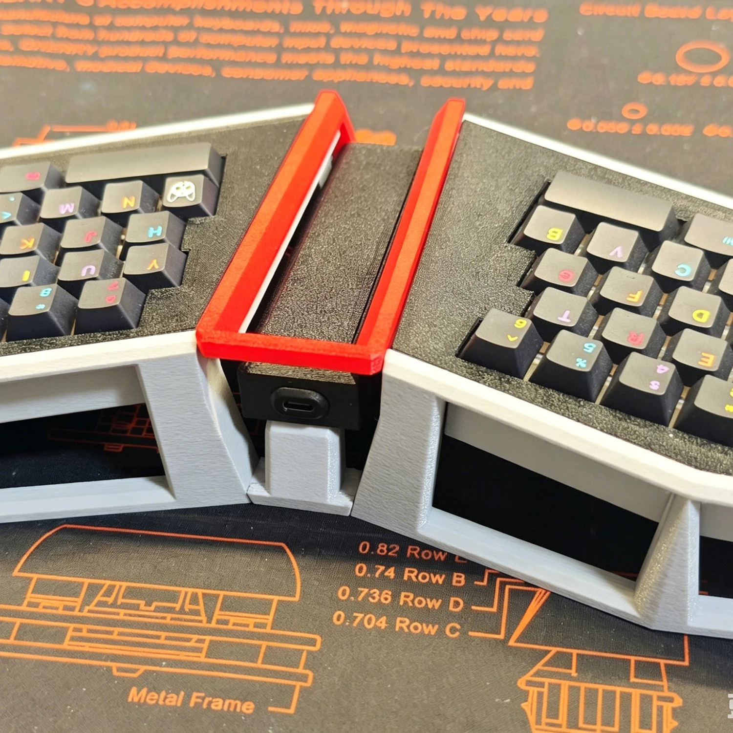 Alice 70% Layout Keyboard Kit - 3D Printing Keycaps recensie en prijs