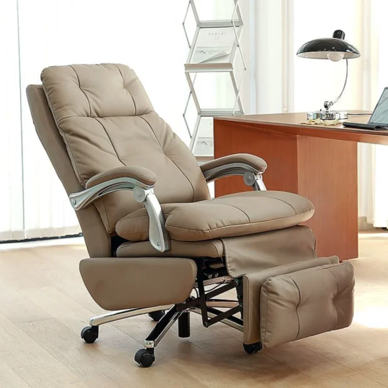 

Chair Swivel Recliner Comfy Mobile Executive Office Chair Bedroom Study Gaming Breathability Chaise De Bureaux Chair Furniture