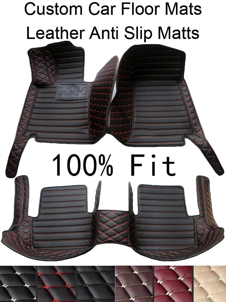 

Car Floor Mats For Toyota Camry 2021 2022 2023 2024 2025 Auto leather carpet pads full set vehicle foot mat rugs