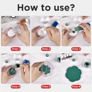 Pigmentputzzementplaner von farbkonzentriertem Pulver, Betonzementputzform, DIY -handwerkliche Lieferungen, 30 ml 11 Hauptverkaufsteller Beton - №6