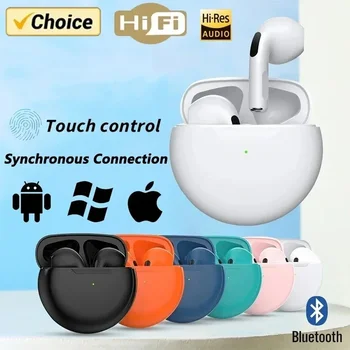 TWS Pro6 Bluetooth Headphones Wireless Earphone Bluetooth Wireless Bluetooth Headset Wireless Headphones