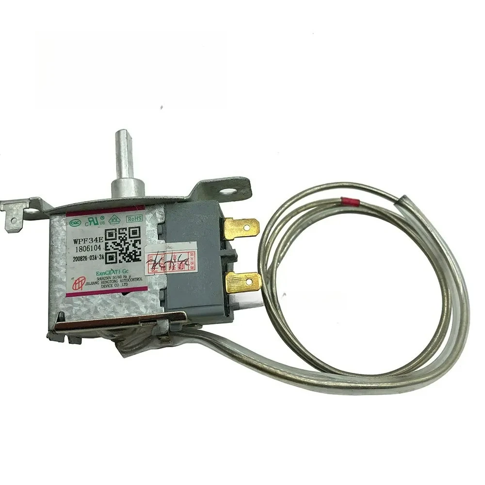 Refrigerator Temperature Controller Parts WPF34E 1806104 2-Pins Sensor Probe Thermostat For Hisense Ronshen  Refrigerator