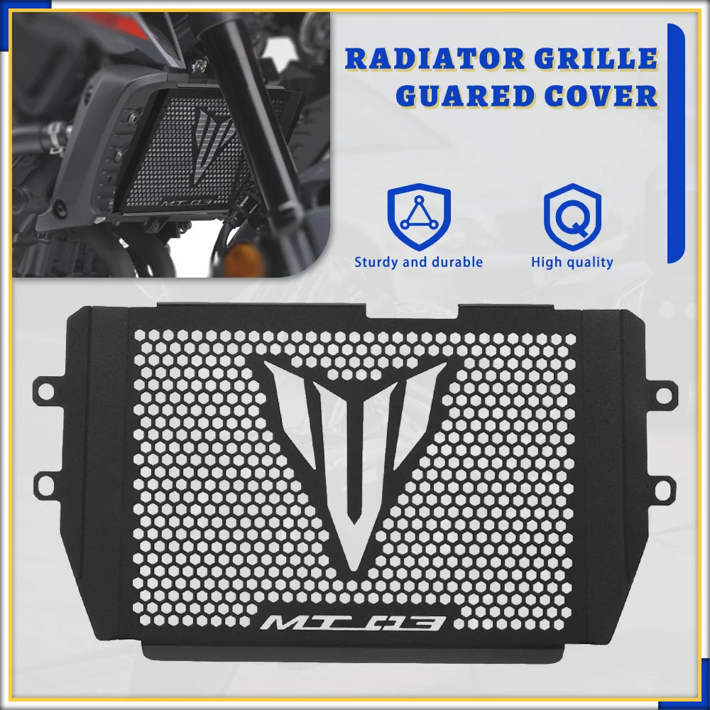 

For Yamaha MT-03 MT03 MT 03 2015 2016 2017 2018 2019 2020 2021 2022 2023 2024 Motorcycle Radiator Grille Guard Cover Protection