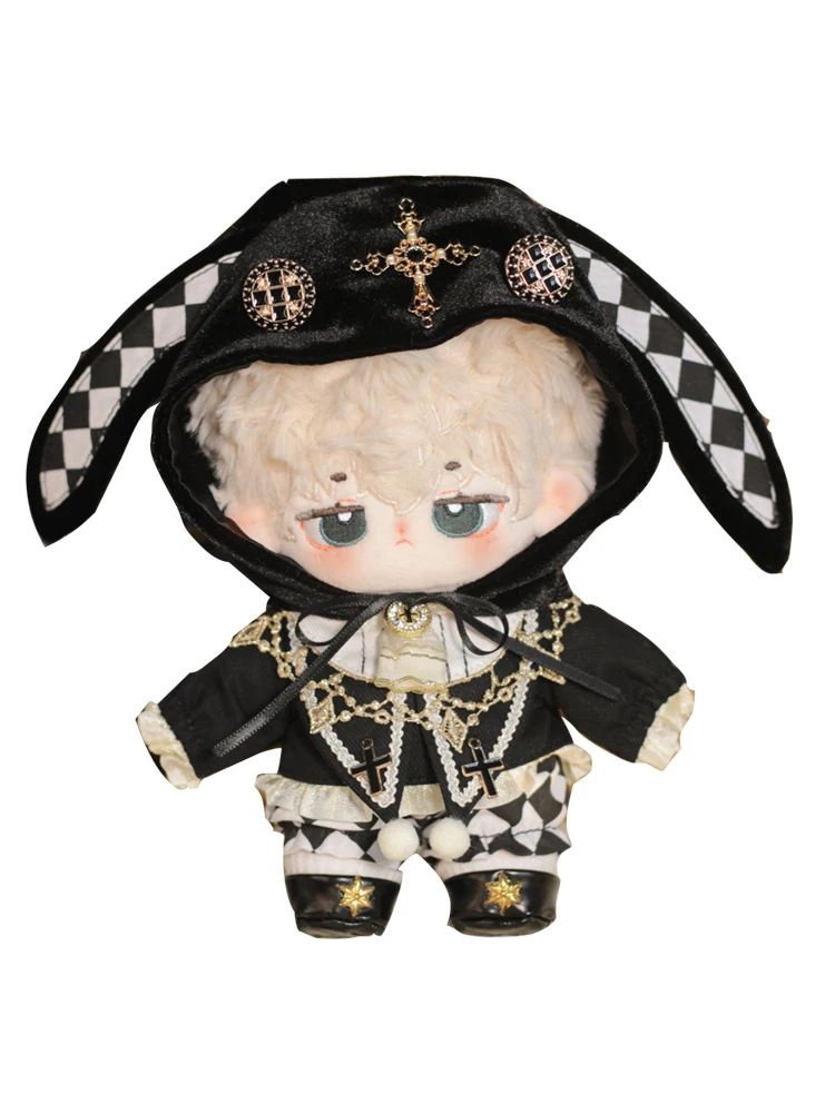 Original For 15cm Clothing No Attribute Vintage Gorgeous Rabbit Fairy Tale Gothic Dark Costume Dress Up Clothes Cosplay image 6
