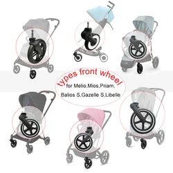 Przednie koło Buggy dla Cybex Melio Priam Mios Gazelle S Balios S Libelle Orfeo wózek DIY zastępują akcesoria