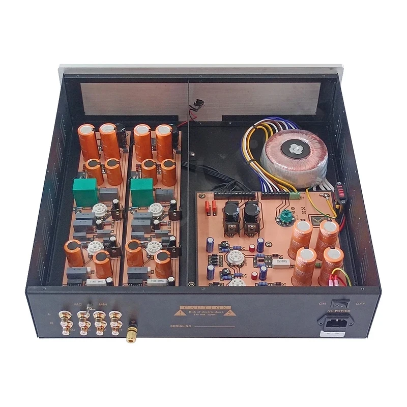 Preamp Copy German D.Klimo ECC88 E88CC 6922 ECC81 12AT7 6X4 EZ81 Electron Vacuum Tube Tubes MC/MM Cartridge Head PHONO Pre-Amp