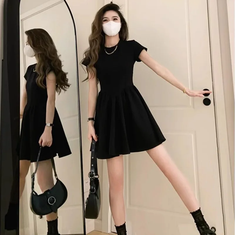 

Small Gymnocorymbus Ternetzi Bone Pinch Waist Female Hot Summer Petite Short Dress Skirt Hot Girl High Sense Dress
